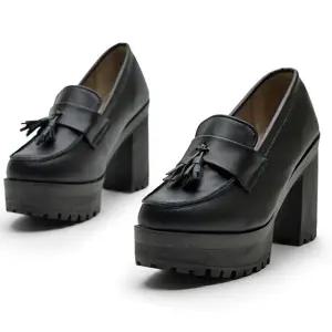 여성 키높이 태슬 구두 10.5cm 고급 쿠션창 데일리 TBi9+9cZe