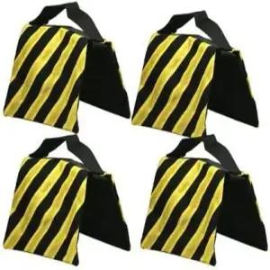 스튜디오에프엑스 샌드백 사진 스튜디오 스탠드용 무게 가방 (노란색 - 4팩)