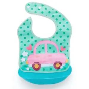 턱받이 아가 아기 용품 이유식 방수 분리 자동차