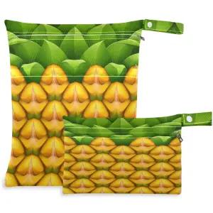 여행 해변 수영장 집 유모차 기저귀 더러운 체육복 젖은 수영복 세면도구를 위한 지퍼 포켓이 있는