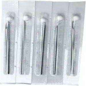 슈이니바 16G 100피스 바디 이어 배꼽 코 입술 유두 피어싱 바늘 타투 용품