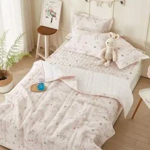 국내생산 페스티벌 스노우 리플 아사면 침구 누빔 이불 SS 통기성