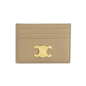 [명품] 26SS 금장 트리오페 카드지갑 사파리 10L833 V 03SA