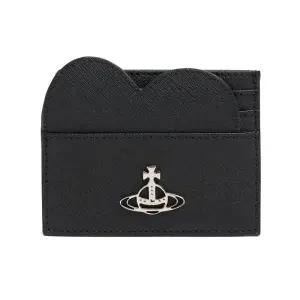 [명품] 26SS ORB 로고 하트 카드지갑 블랙 5403000AW L001N N401