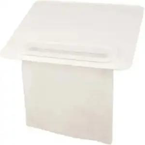 알파세우 세르거 패드 및 트림 빈 나사산 패브릭 스크랩 캐처 12x12 인치 정사각형 패드에 탈착식 가방