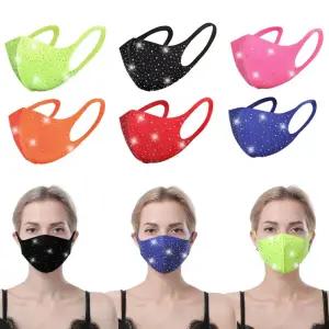 컬러 다이아 플래쉬 큐빅 패션 마스크 EVz9+9CME