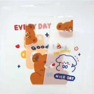 반투명 슬라이드 지퍼백 여행용 휴대용 의류비닐