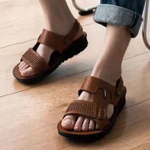 [RIZPICK]슬리퍼 샌들 스트랩 클래식 키높이 여름 반유광 쿠션아웃솔