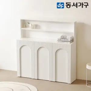 동서가구 소담 템바보드 수납장 2단 1200 ＋ 1200 상부장 DF645912