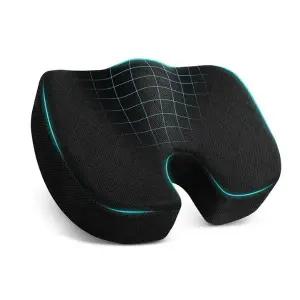 기능성 메모리폼 자세보조 방석 꼬리뼈 부담완화 쿠션