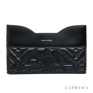 [롯데백화점]알렉산더맥퀸 보우 지퍼 클러치백 731175-1BLEL-1000