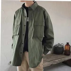 새학기패션코디 긴팔 남자 부드러운 셔츠 데이트 아우터 가을 20대