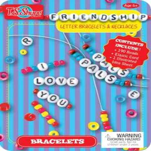 190개의 구슬과 탄성 코드가 있는 TS 슈어 벤던 우정 팔찌 미니 공예 활동 주석 51243