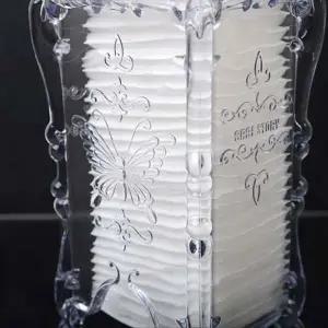 ( )화장품정리함 럭셔리 화장솜 케이스