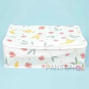 ( )옷 이불보관 정리함 플라워 의류보관 정리용품 옷보관 계절옷보관 겨울옷보관