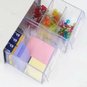 ( )다용도멀티박스 소품정리함 부품케이스 서랍정리 멀티박스 중형 2칸