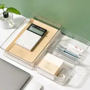 ( )플라스틱 서랍 정리함 조합형 트레이 수납함 다용도 사무용