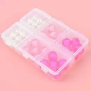 ( )아크릴케이스 소품정리함 칸막이케이스 멀티박스 소품함 6칸