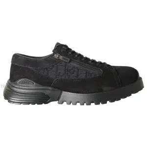 [디올] 26SS 남성 3DE379ZYH 969 오블리크 자카드 컴뱃 더비 슈즈 블랙