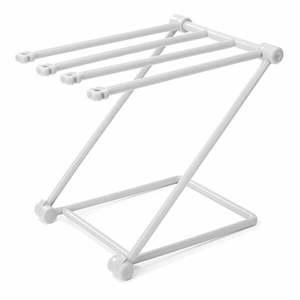 4단 QXD696V6 행주건조대 그레이 싱크대 걸이 랙 모던