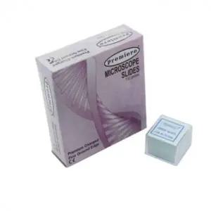 차지슬라이드글라스 2종 받침유리 중등과학교구 글라스박스