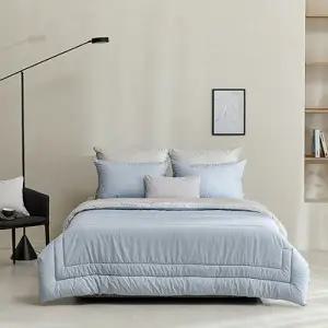 알레르망 뉴토스2 차렵이불 D 5종세트A 블루 차렵이불1P+베개솜2p+베개커버2p