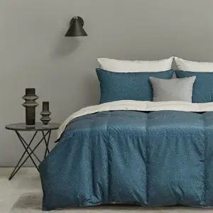 알레르망 에녹스 구스차렵이불 Q 2종세트 다크블루