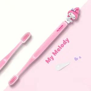 마이멜로디 칫솔캐릭터 피규어 규어 분홍 아이 귀여운 인형 어린이 여아 유아