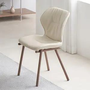 [스코나] 리오나 실리콘레더 가죽 식탁 의자