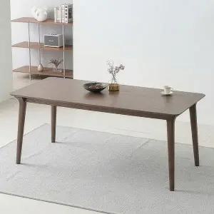 [스코나] 아델라 애쉬 원목 1800 6인 식탁 테이블