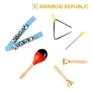 PV 어린이 악기 4종 세트놀이 4세트 리듬 장난감 음악