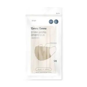 컬러 마스크 꼼마꼼마 어른 성인 온가족 베이지 25개 MNA