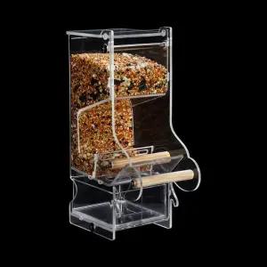 반자동 조류모이통 JT54먹이통 새집 앵무새 새식기 용품 반려동물 버드피딩기