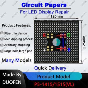 P5 시리즈 회로 용지, 양면 솔더 손상된 덮여 사용됨 구멍으로 PCB 큰 수리에 패드, 패드 완전히
