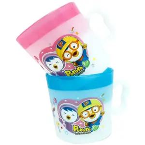 뽀로로 미니 러브 컵 270ml다용도물 유아용 아동용 다용도 물컵 쥬스 음료 예쁜 플라스틱 아기 나들이