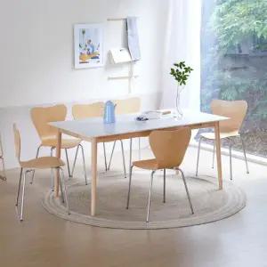 스칸디 위너 1600 1800 6인 세라믹 식탁세트 의자형)