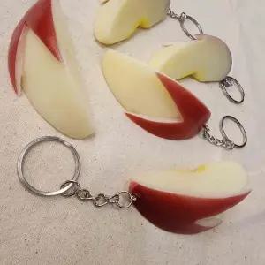 단체선물 사과키홀더 충주사과 키링 농부 빨강 사과 농사답례품 답례품