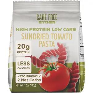 케어 프리 키친 선드라이 토마토 로티니 케토 파스타 면 고단백 20g 저탄수화물 2g 순 탄수화물 고섬유 26g