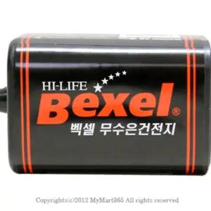 벡셀 렌턴용 건전지 6V X4알 1박스카메라 다용도 생활 리모컨 소형 일반 장난감