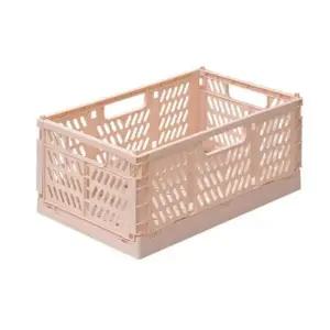 ( )학교 박스 밀크박스 접이식 수납 바구니 M 색상랜덤