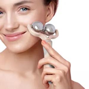 아이워너 땅콩 쿨앤핫 마사지 스틱 듀얼 롤링 볼 쿨링 지압