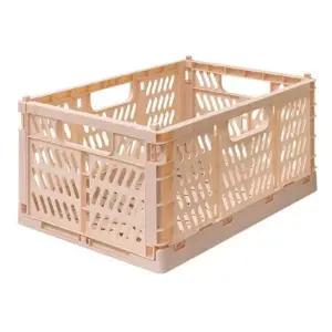 ( )공간 학교 손잡이 접이식 수납 바구니 L 색상랜덤