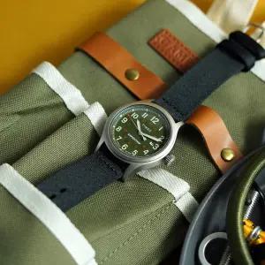 타이맥스 익스페디션 노스 시에라 40mm 아웃도어 남자 손목시계 카키 필드워치