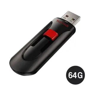 (체화재고)샌디스크 USB메모리 CZ60 64G저장장치 이동식USB 회사USB 사무실USB USB