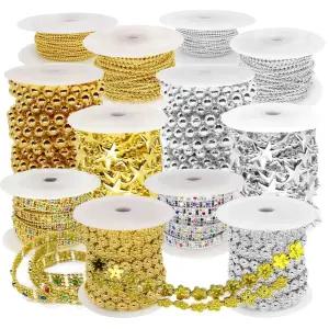 체인비드 타래 롤 체인구슬 장식비즈 - 44종