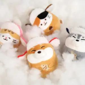 양털 모자 강아지 고양이 모찌 미니 찜질팩 핫팩 인형배팩 생리팩 물난로 전자레인지팩 실리콘주머니 워터