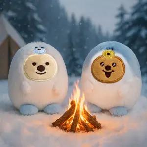 키키쿼카 남극 핫팩인형겨울 귀여운 인형 재사용 전자레인지 방한용품 다회용