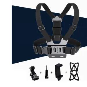 액션캠 핸드폰 가슴스트랩 체스트 밴드 마운트 5종 바디스 악세서리 액션 스트랩 카메라 스포츠 운동 라이
