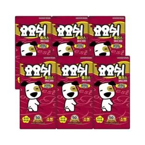 고흡수 강아지 배변패드 소형 플로랄와인향 50매 x 6개 세트