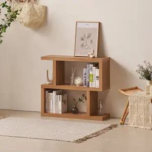 소소숲 누보 폭 800 2단 디자인 책장